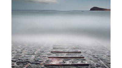 Into sea