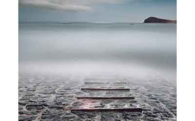 Into sea