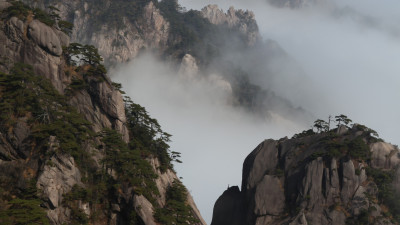 황산에서