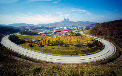진안IC 마이산.