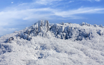 2011년1월  무등산 눈꽃 서석대 ..