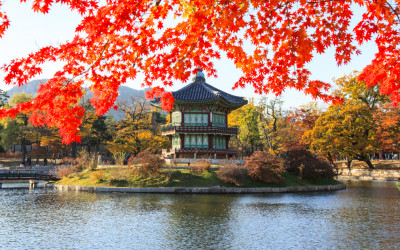 향원정추경