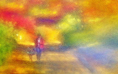 지난 가을 수채화................I film the landscape wifh watercolor