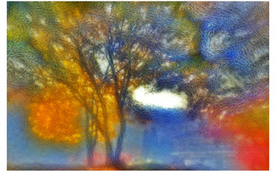지난 가을 수채화................I film the landscape wifh watercolor