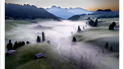 Alpe Di Siusi 동트기전