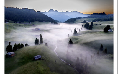 Alpe Di Siusi 동트기전