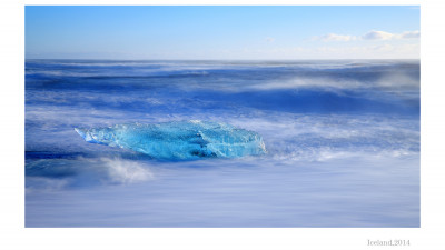 Blue ice