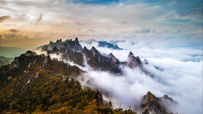 雪岳의 가을