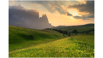 Ape di Siusi Sunset