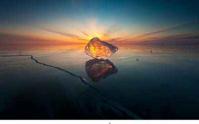 Baikal Lake. - Ice Jewelry