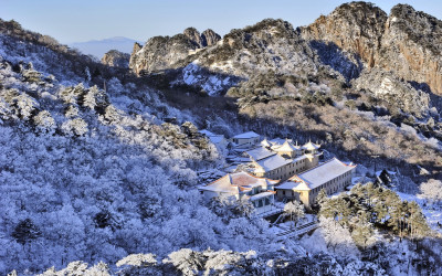 황산설경