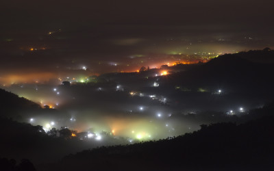 산골마을의 밤