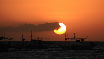 sun set
