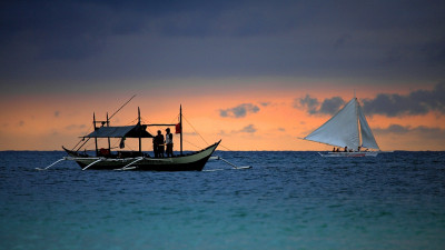 sun set