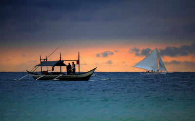 sun set